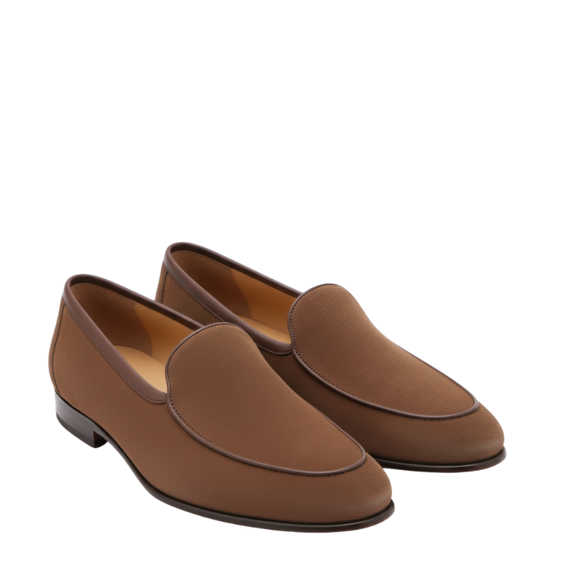 Luxury Sienna Slip On Belgian Loafers