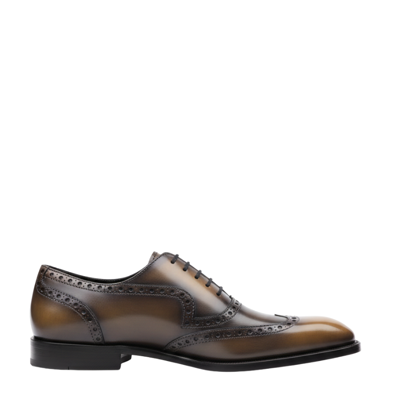 Dual Tone Finish Luxury Brogue Oxford