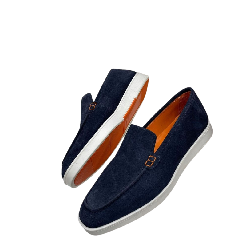 Men's Slip-on Blue Loafer