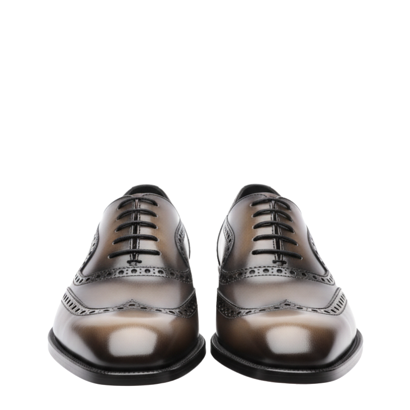 Dual Tone Finish Luxury Brogue Oxford