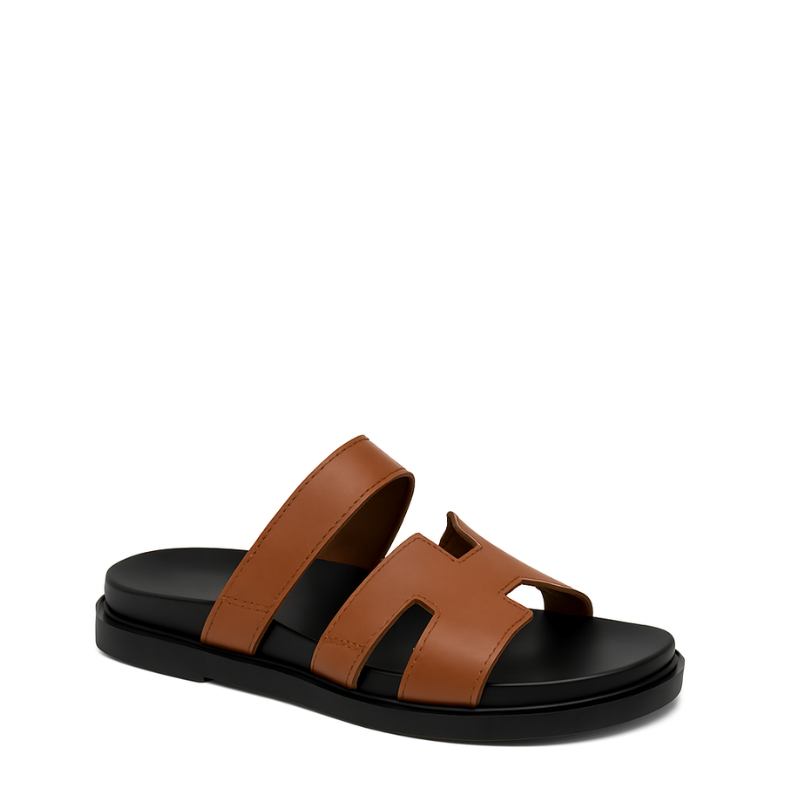 Luxury Patent Leather Sandal for Men