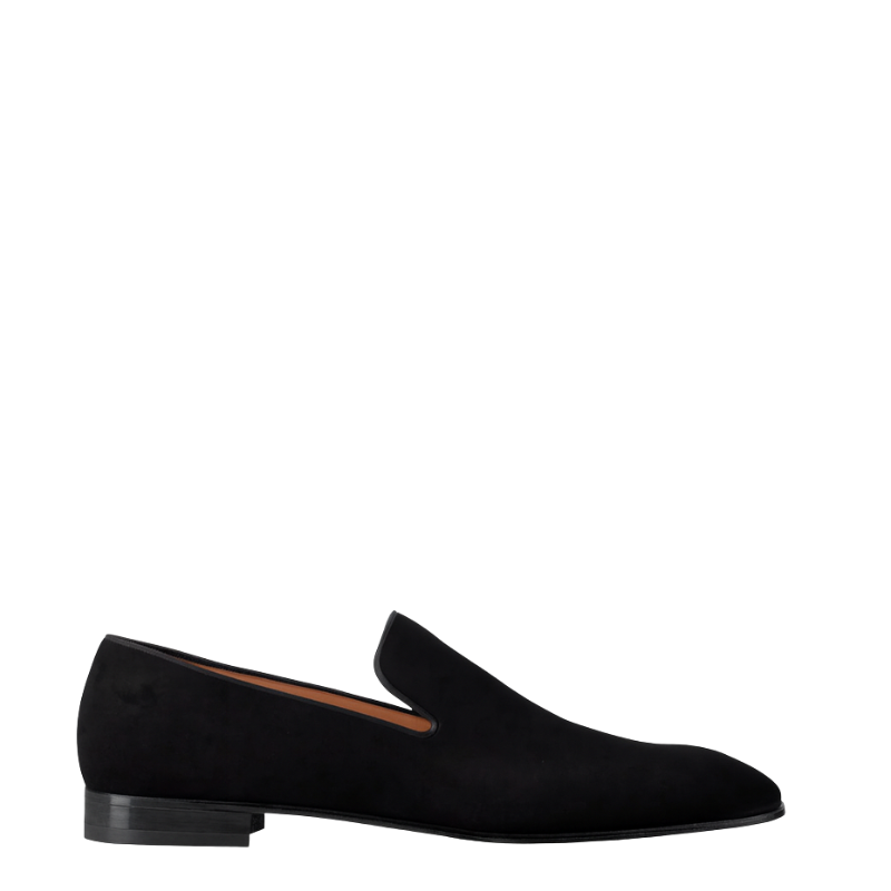 Minimalist Suede Loafers with Pointed Toe