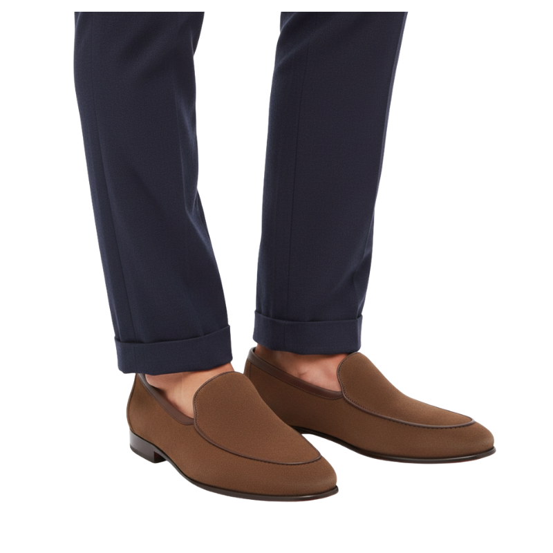 Luxury Sienna Slip On Belgian Loafers