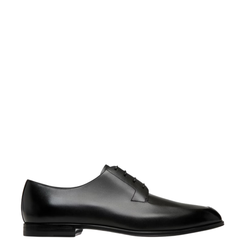 Men s Black Formal Lace Up Derby Shoe