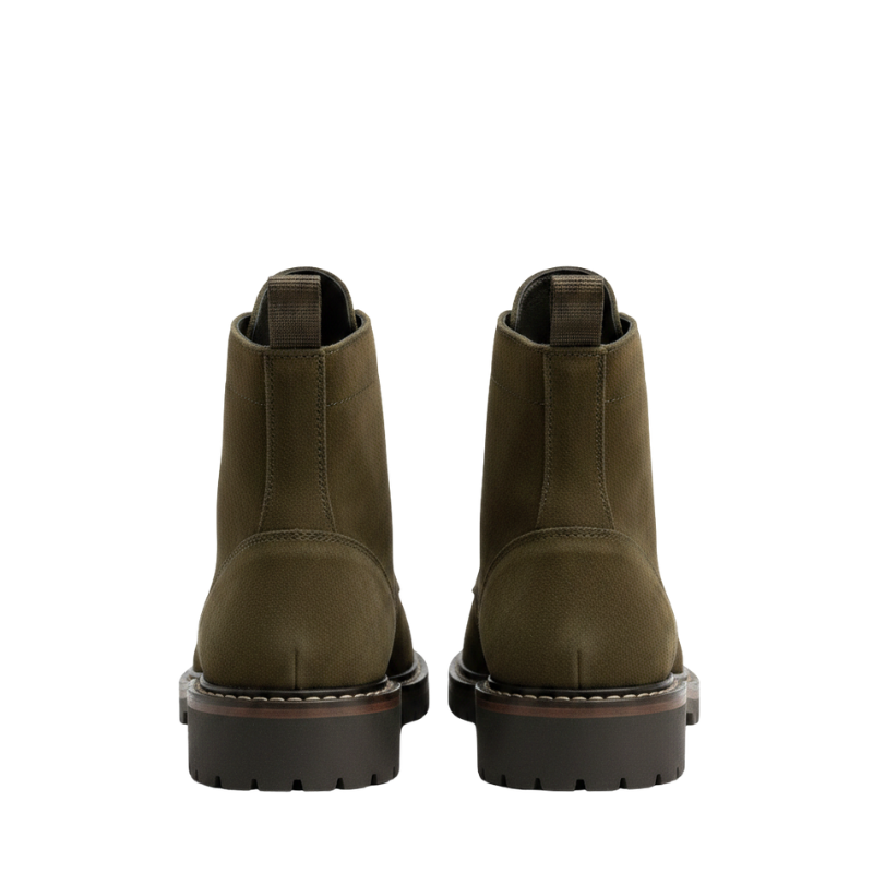 Urban Heritage Suede Combat Boots