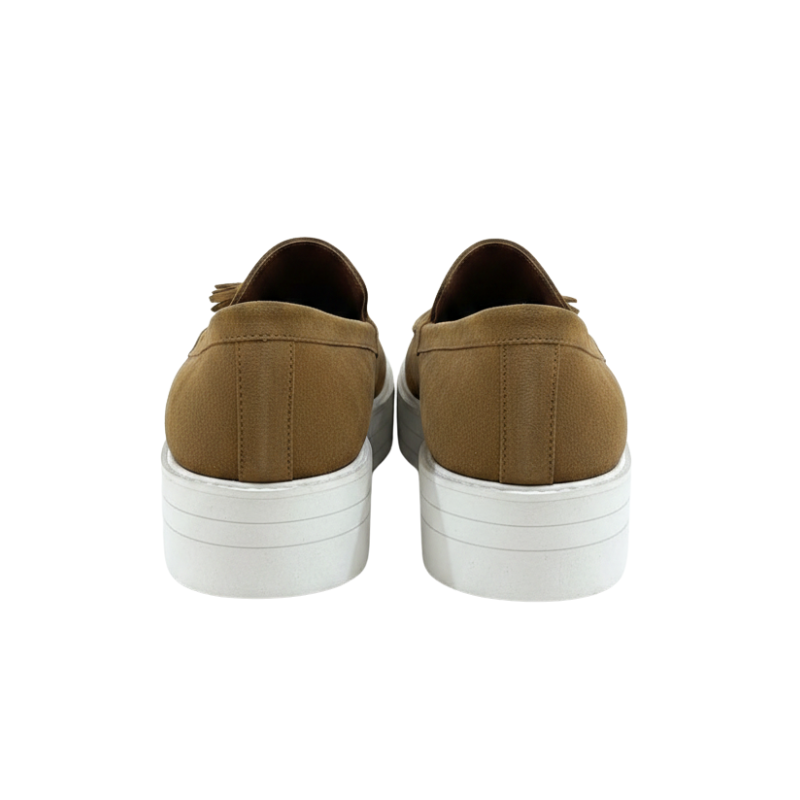 Classic Charm Tassel Accent Suede Loafers