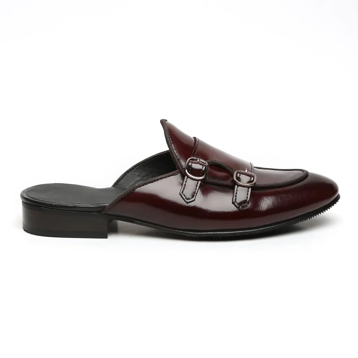 MULES WITH DOUBLE MONK STRAP