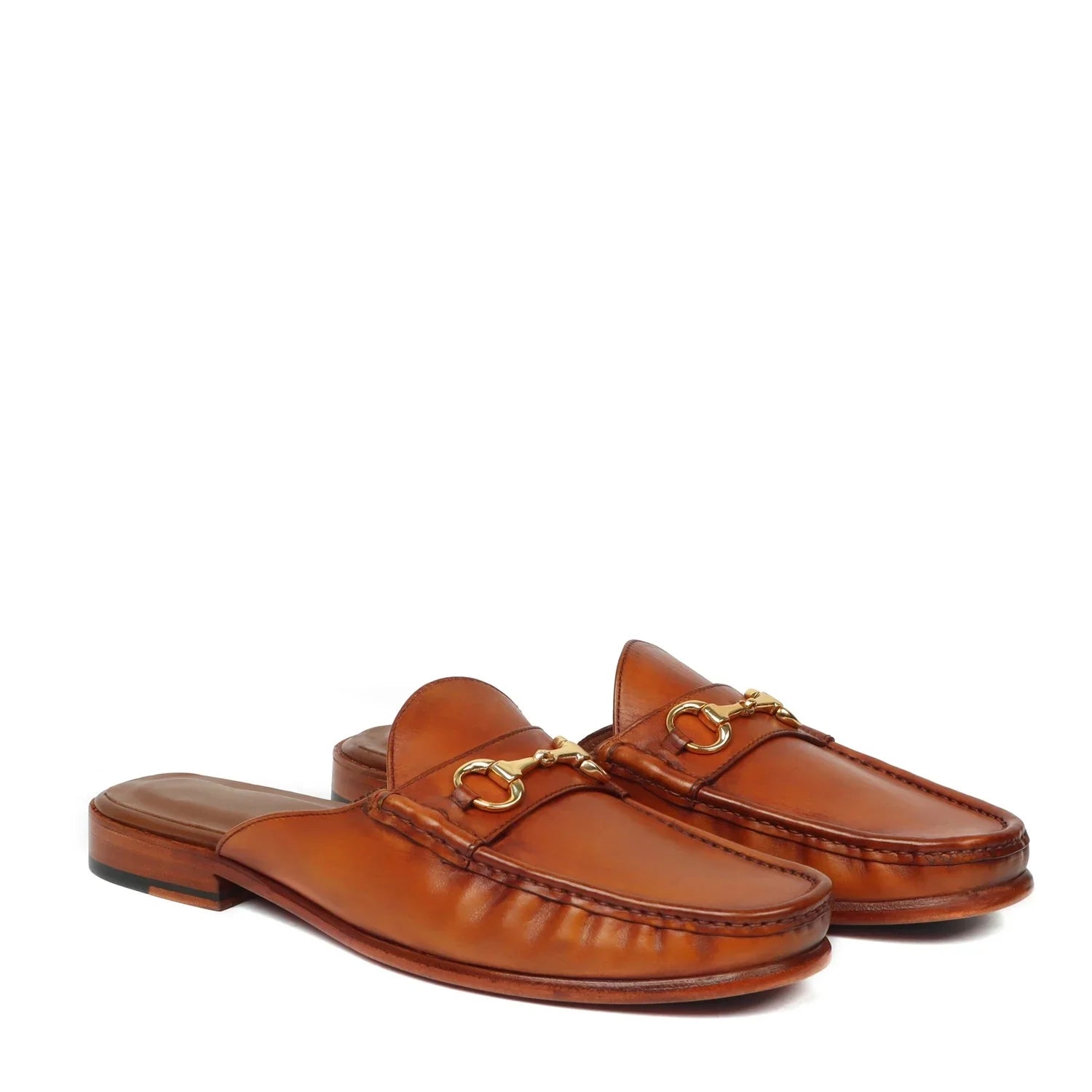 LEATHER HORSEBIT MULES