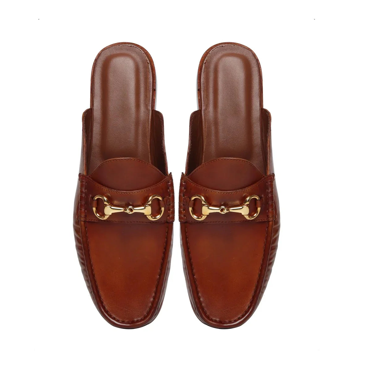 LEATHER HORSEBIT MULES