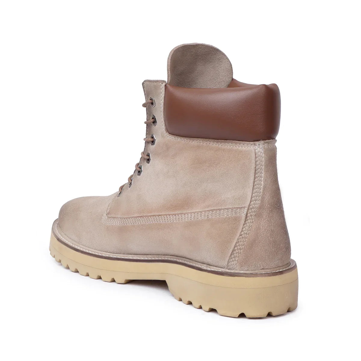 LACE-UP  BIKER BOOT