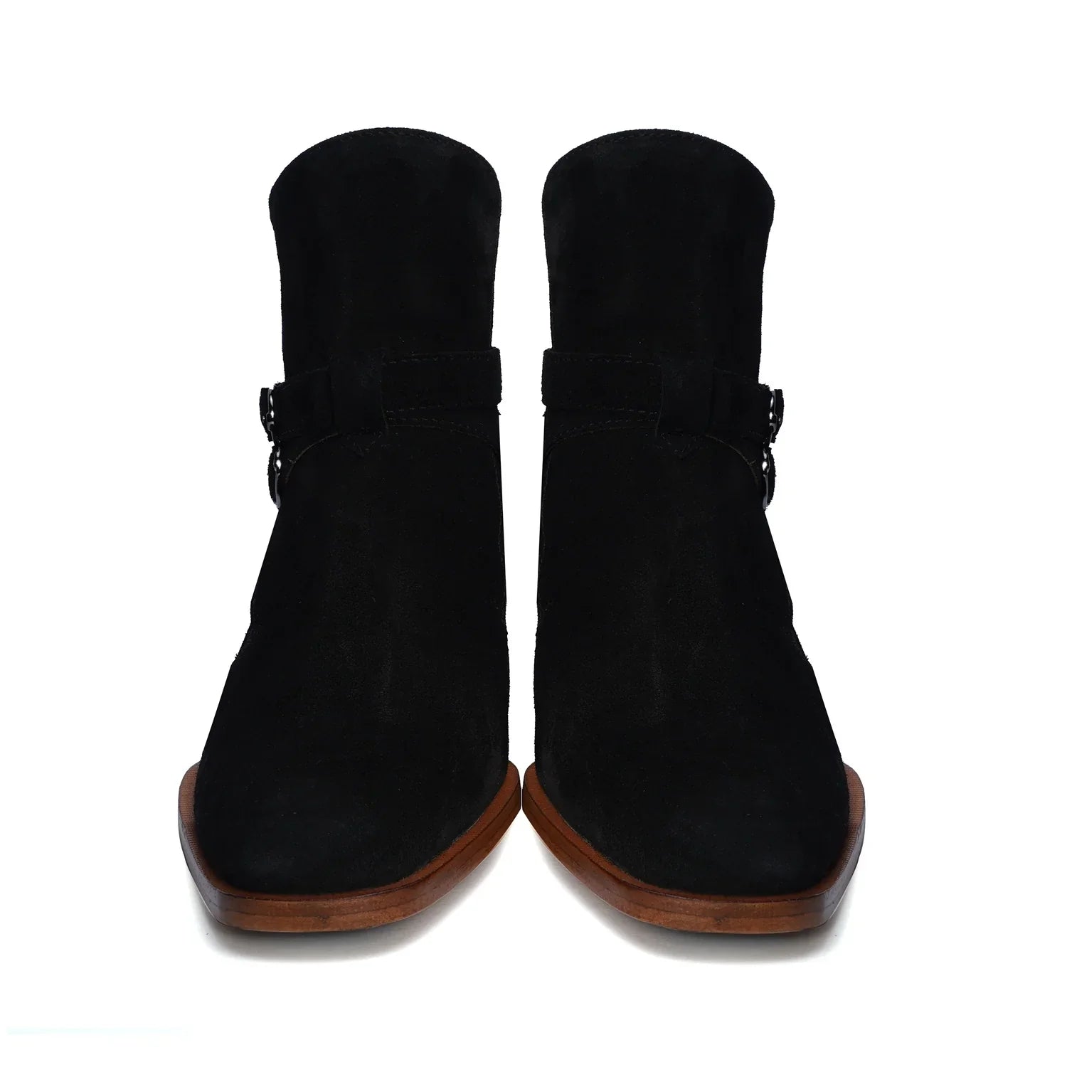 Black Suede Jodhpuri  Boots