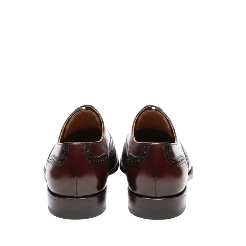 Venetian Hand Painted Wingtip Oxford Shoes