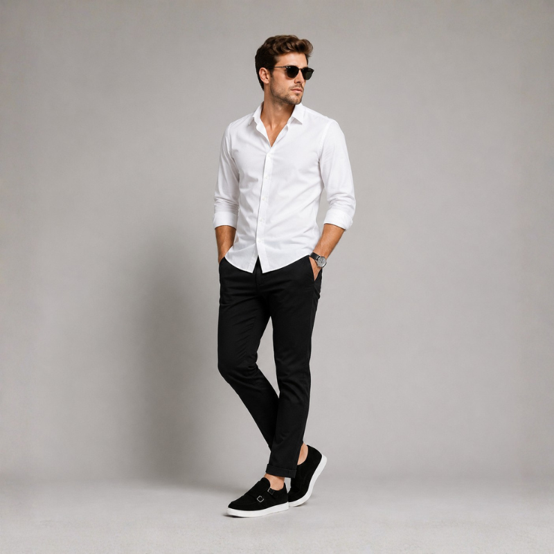 Vertex Flex Nubuck Double Monk Strap