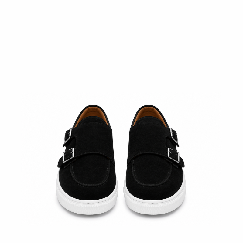 Vertex Flex Nubuck Double Monk Strap