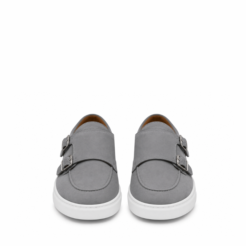 Vertex Flex Nubuck Double Monk Strap