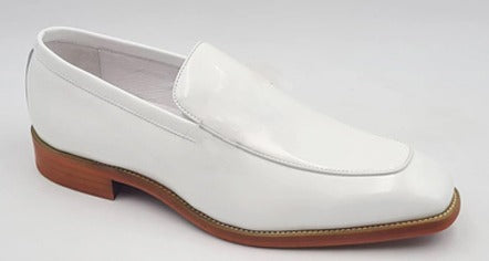 white Penny loafer