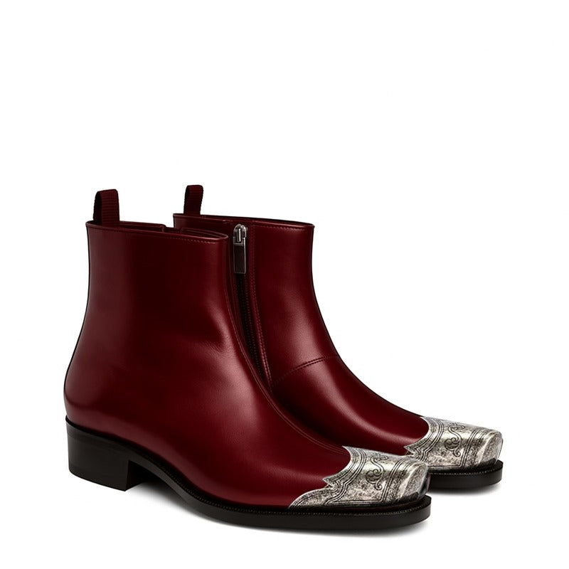 Men s Rev Up Boot with Silver Toe