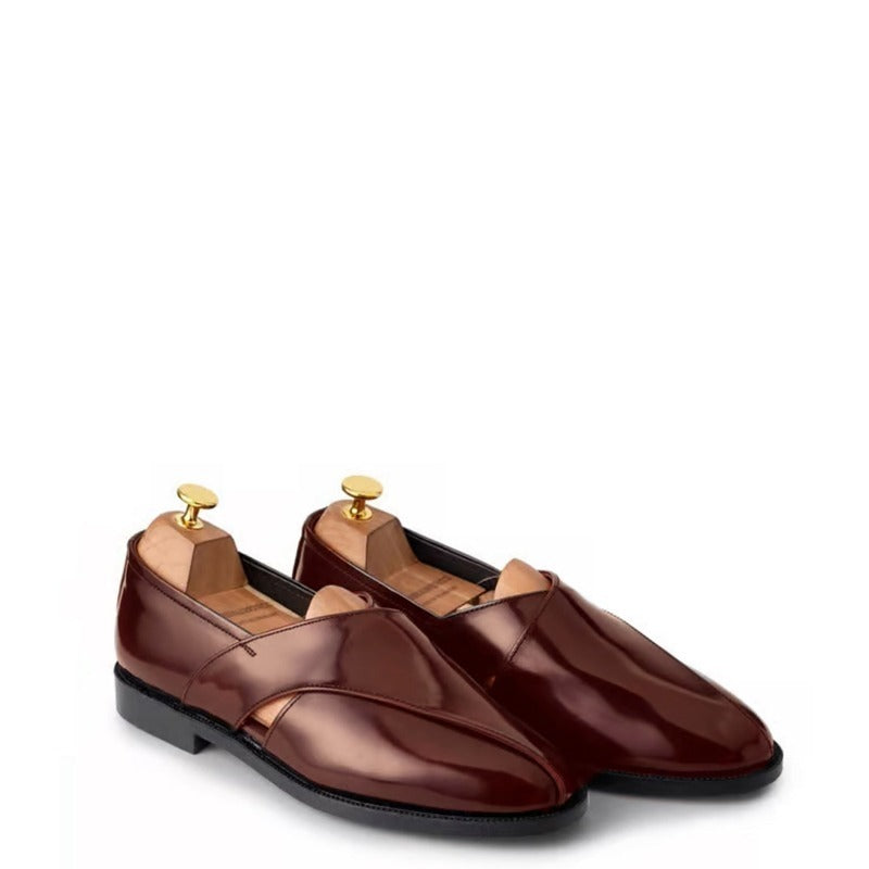 Royal Shiny Peshawari Mojari