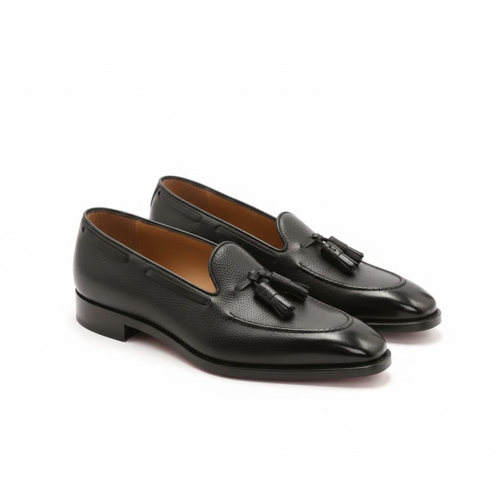 Italian Leather Compton Loafers hover image