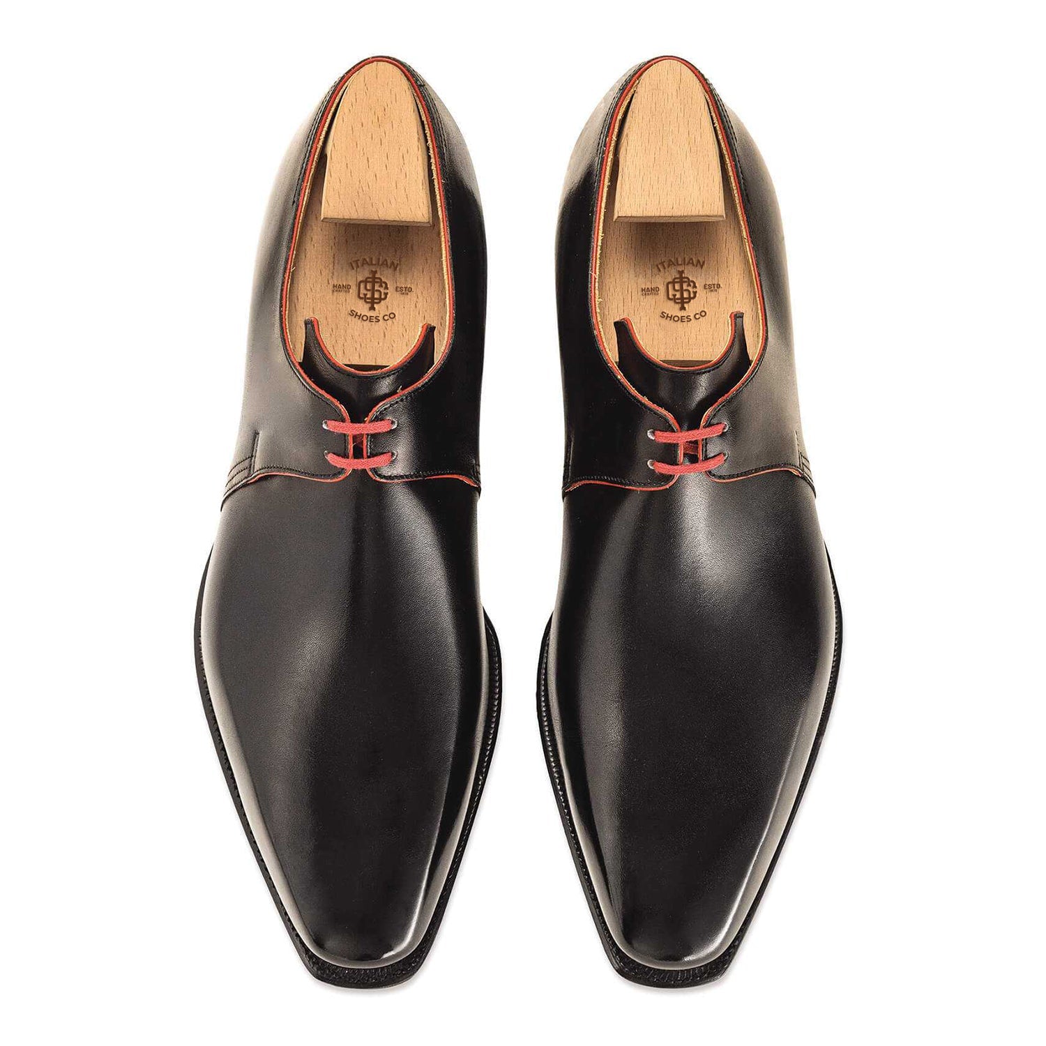 Calf Leather Laces Shoes