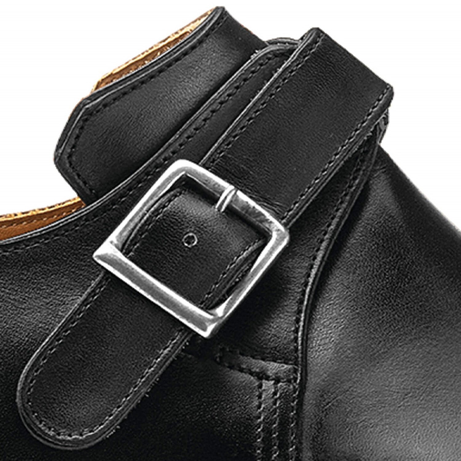 Calf Leather Buckle Shoes