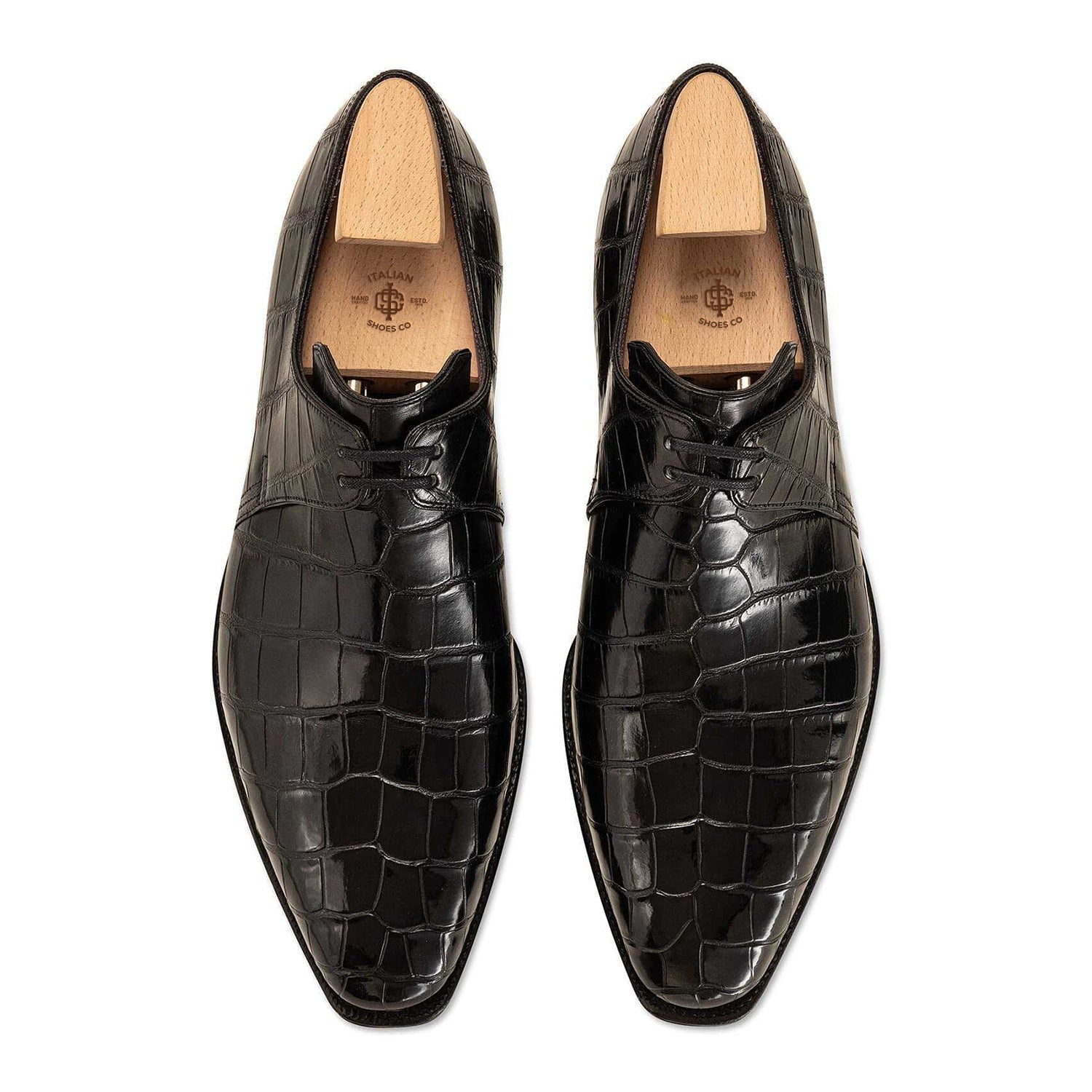 Croco Leather Shoes