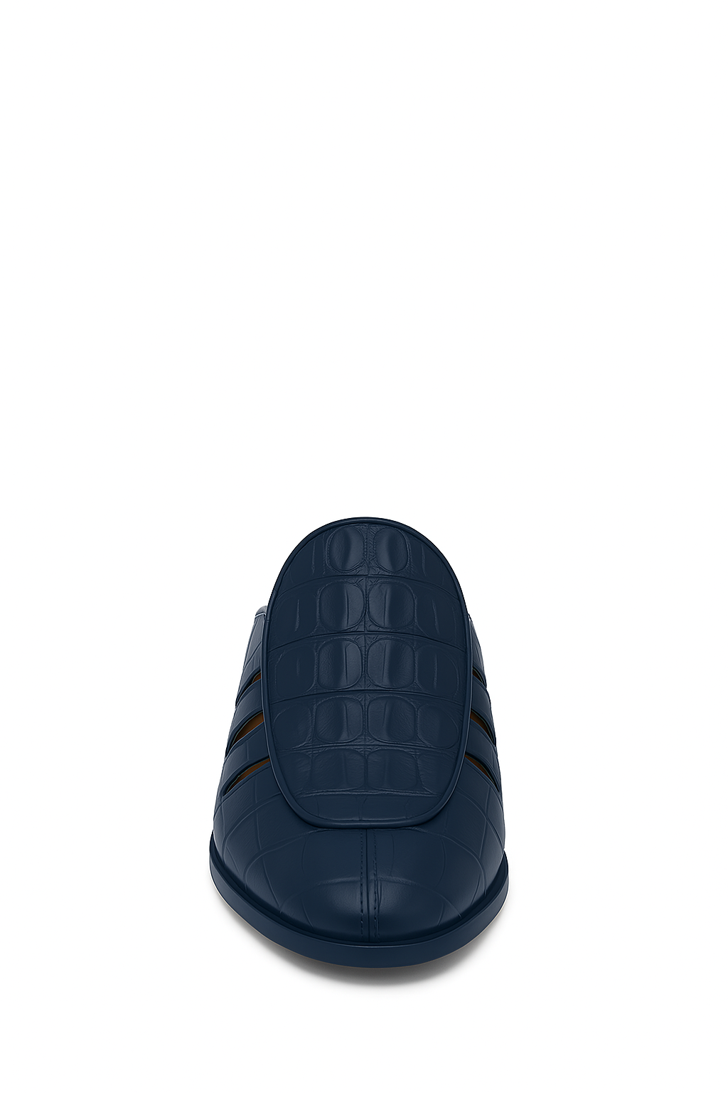 Stylish Croco Leather Mule