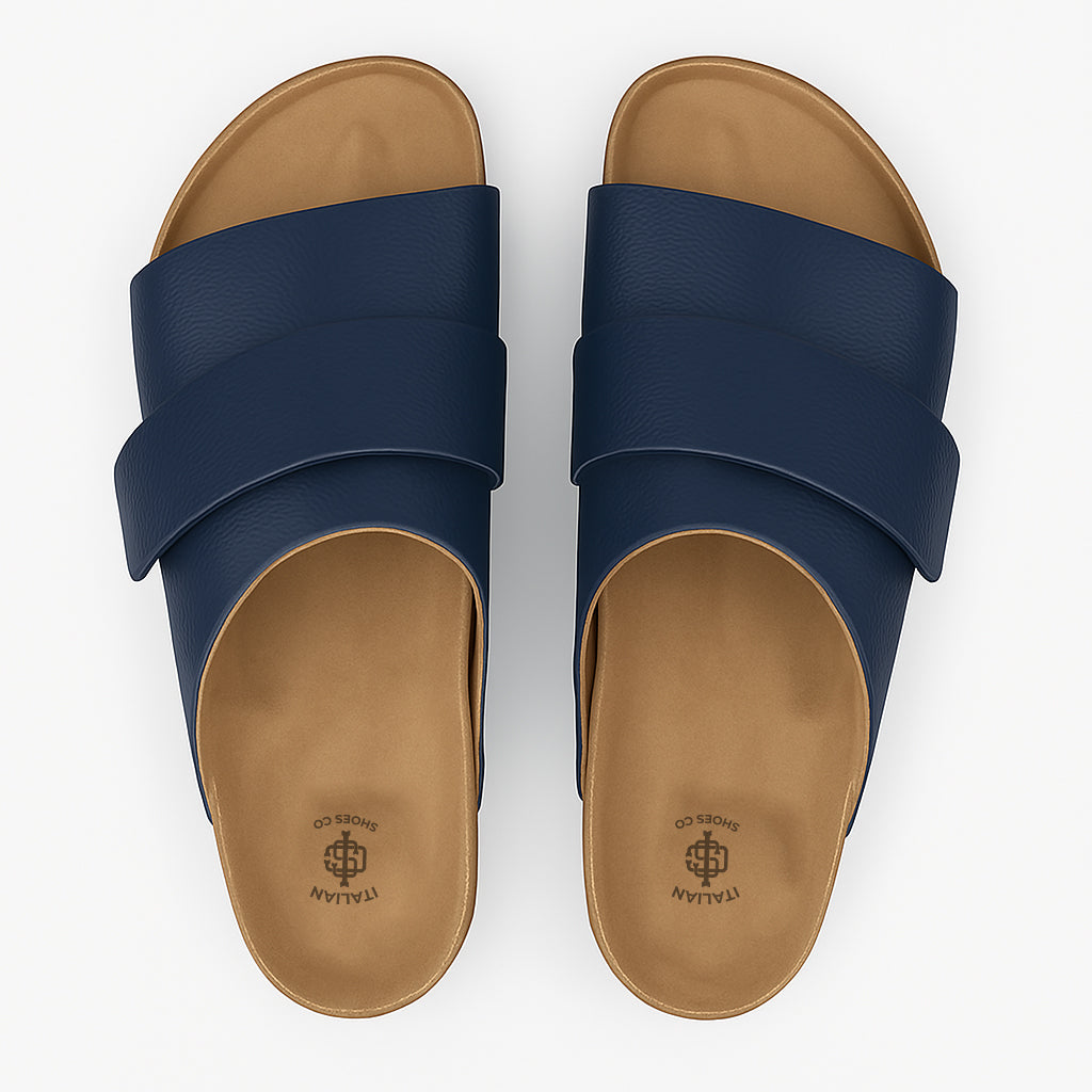 BreezFit Slip-On Regular Black Sandal