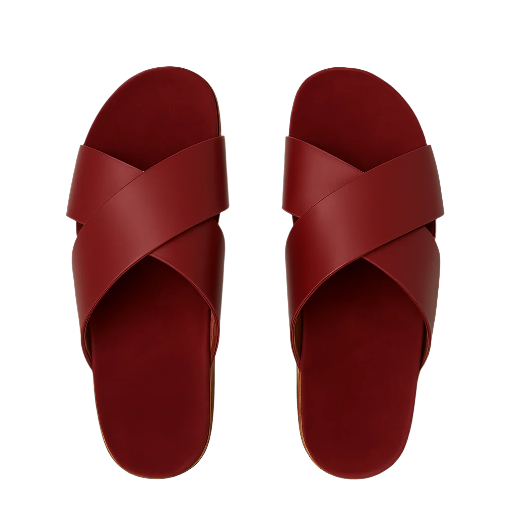 Pure Elegance Leather Slipper