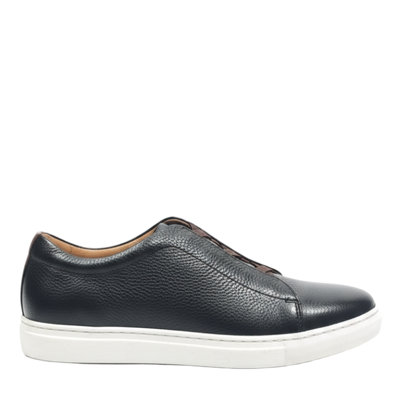 Regal Nero Luxe Slip On Sneakers