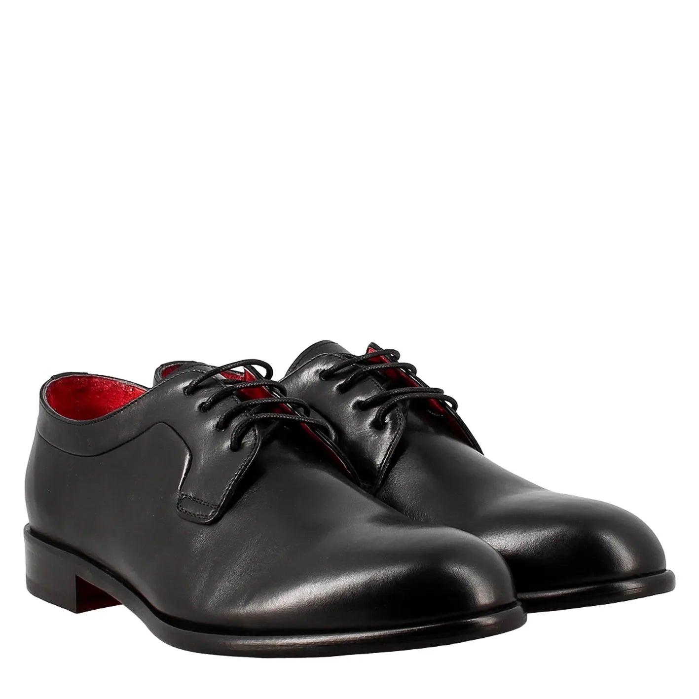 Classic Derby Black with Smooth Leather
