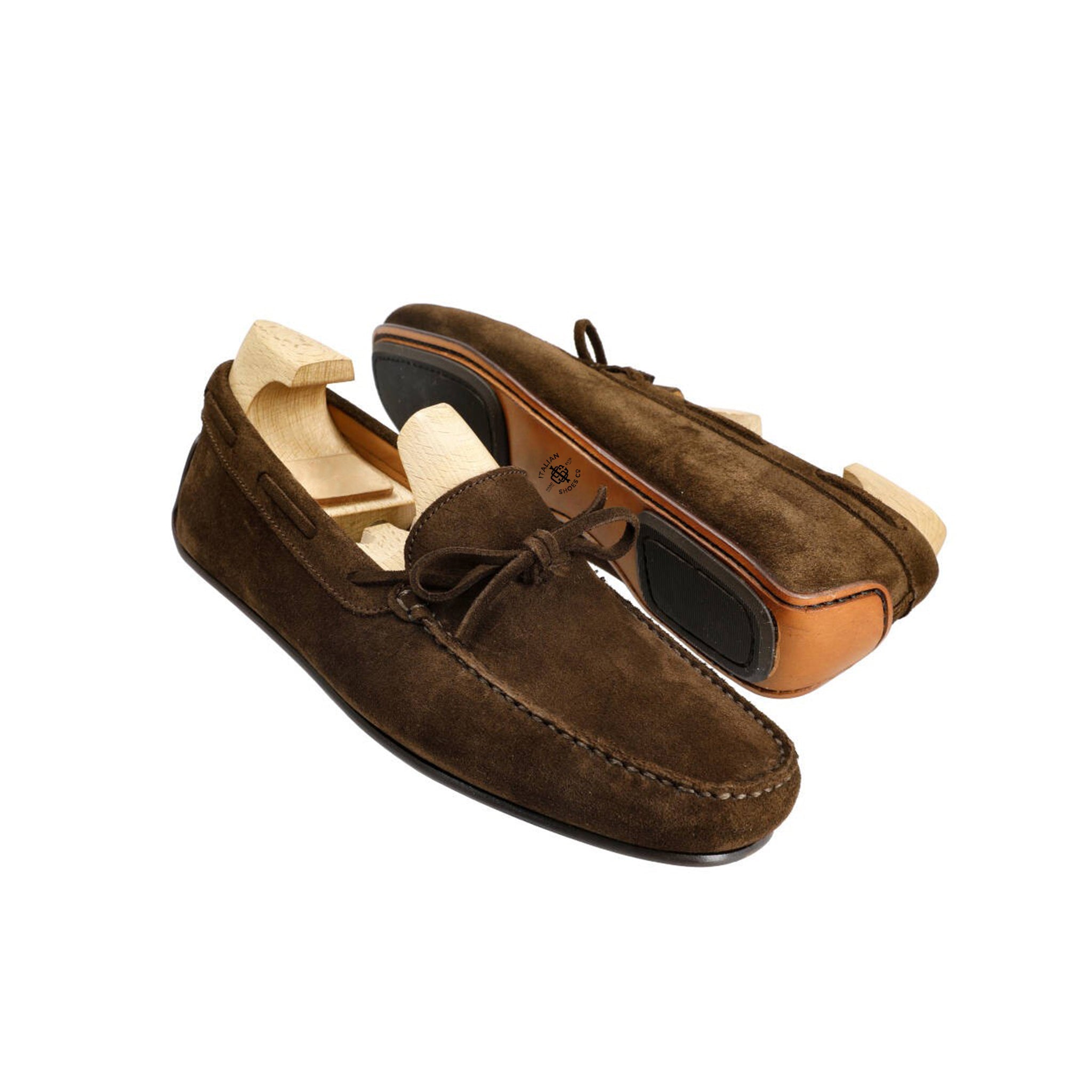 Cocoa Driving Suede