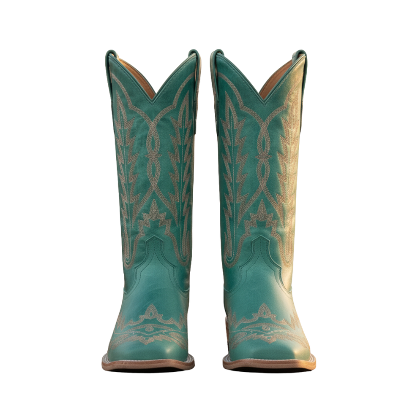 Women's Square Toe Cowboy Boots