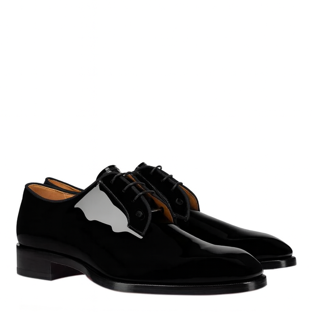 Patent Leather Oxford Shoes with Formal Elegance