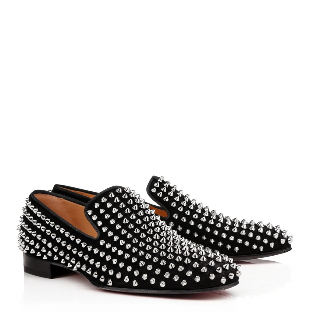 Italain Edition Spiked Slip on Shoes for Mens