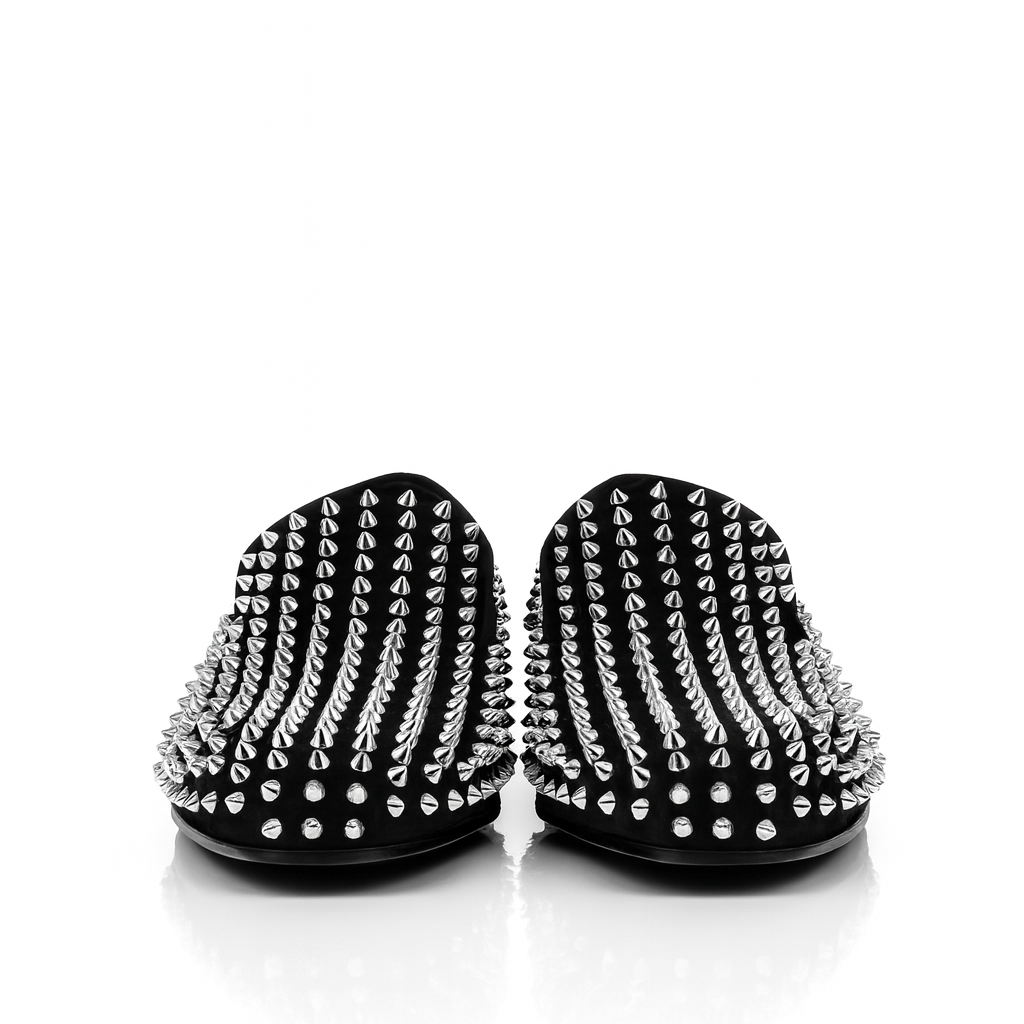Italain Edition Spiked Slip on Shoes for Mens