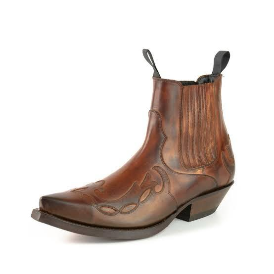 Men's Cowboy Ankle Boots