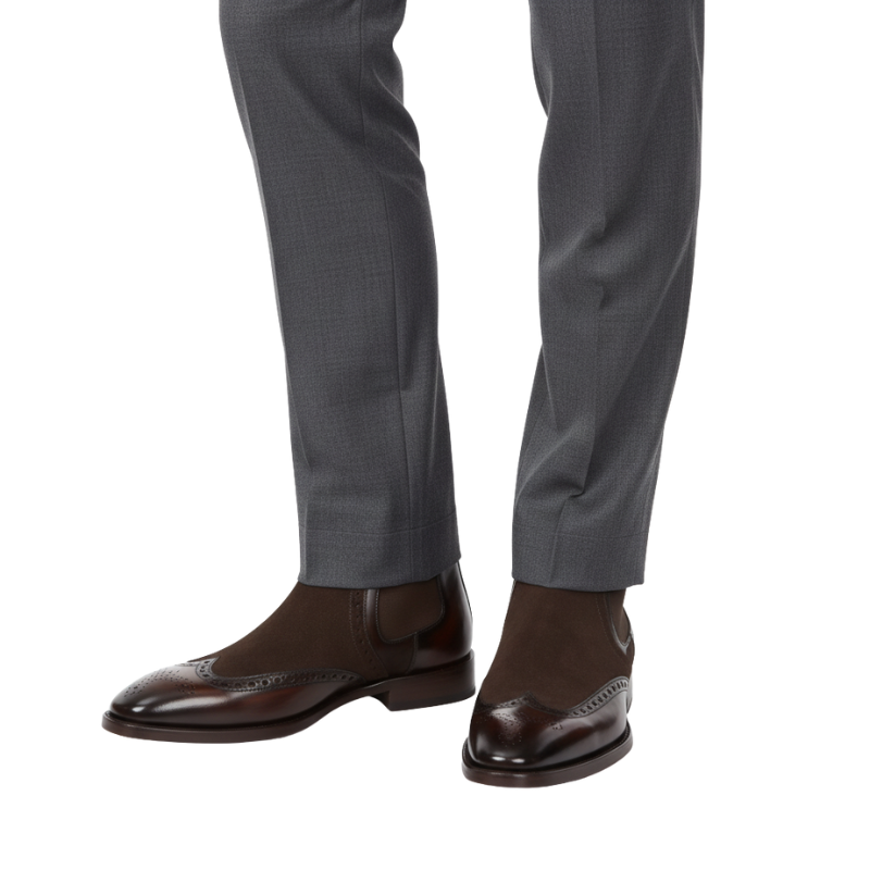 Italian Dual tone Chelsea Boots