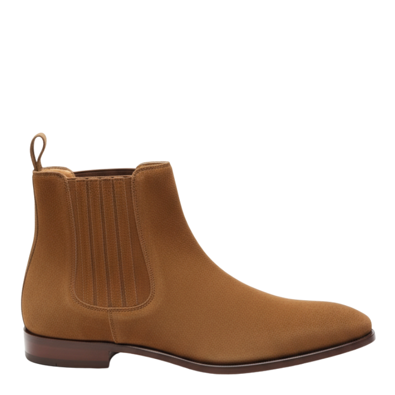 Men s Luxury Suede Chelsea Boots