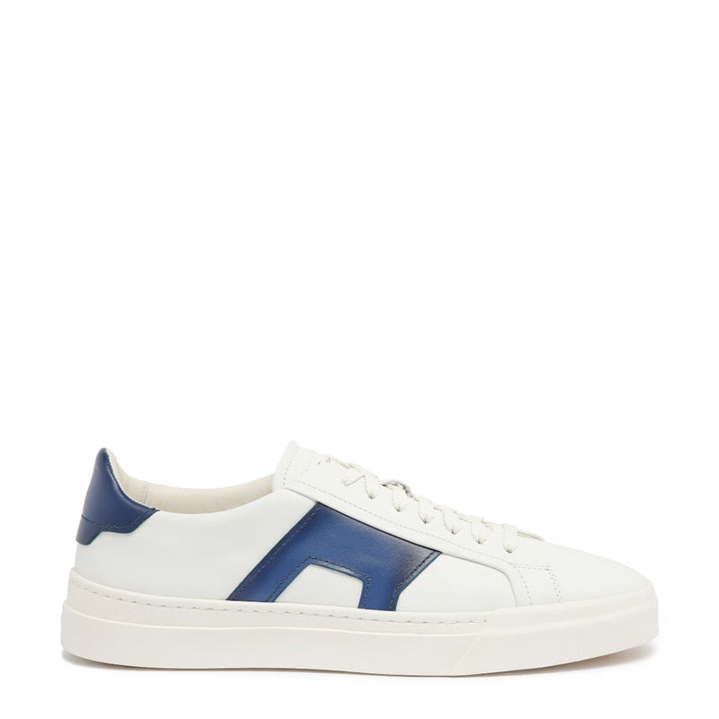 Double Buckle Lace-Up Sneakers For Men