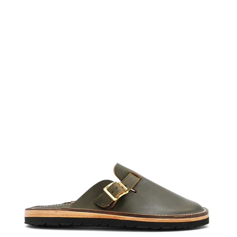 Buckle Clogs Slit Sandal
