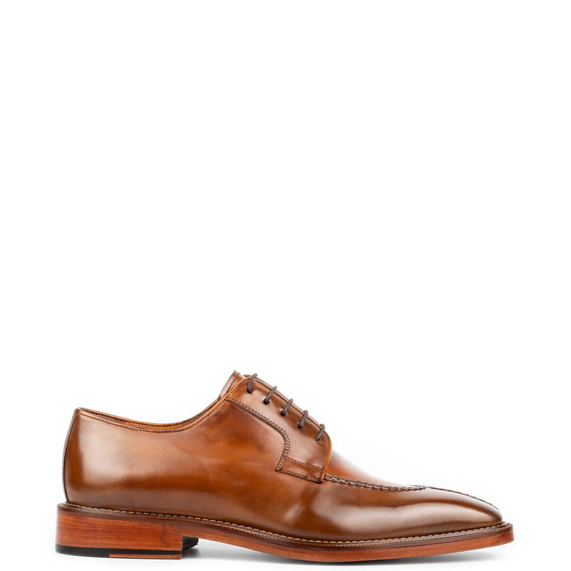 Polished Shiny Leather Formal Derby Shoe
