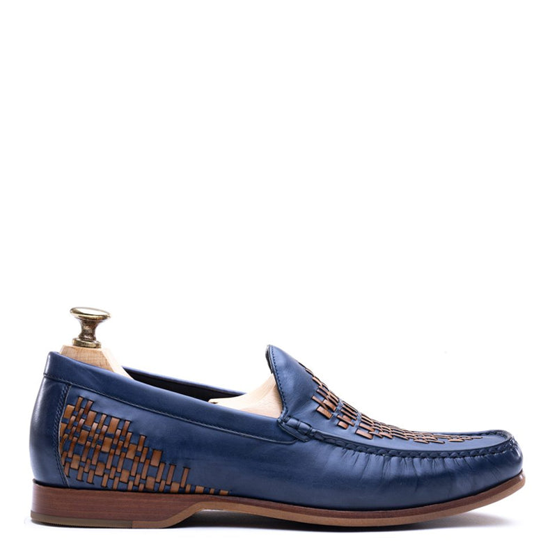 Men Slip-On Leather Tassel Loafer