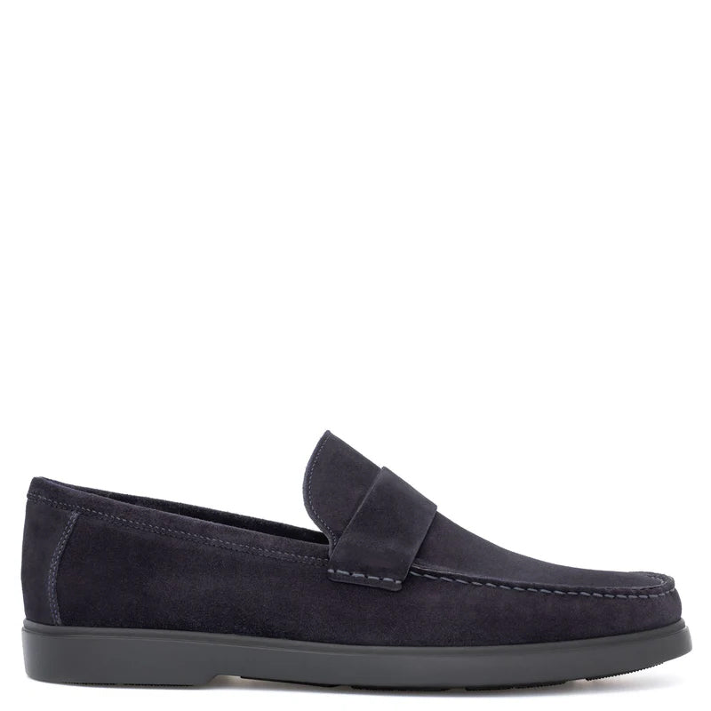 Suede Slip On Leather Loafers For Men