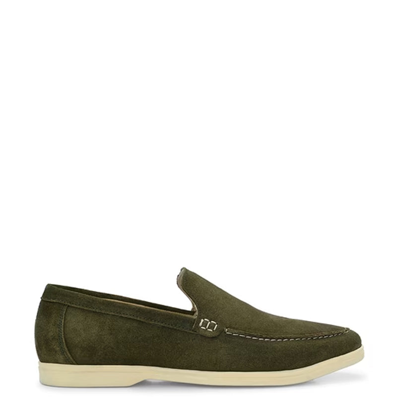 Suede Leather Moccasin Loafer Shoe For men