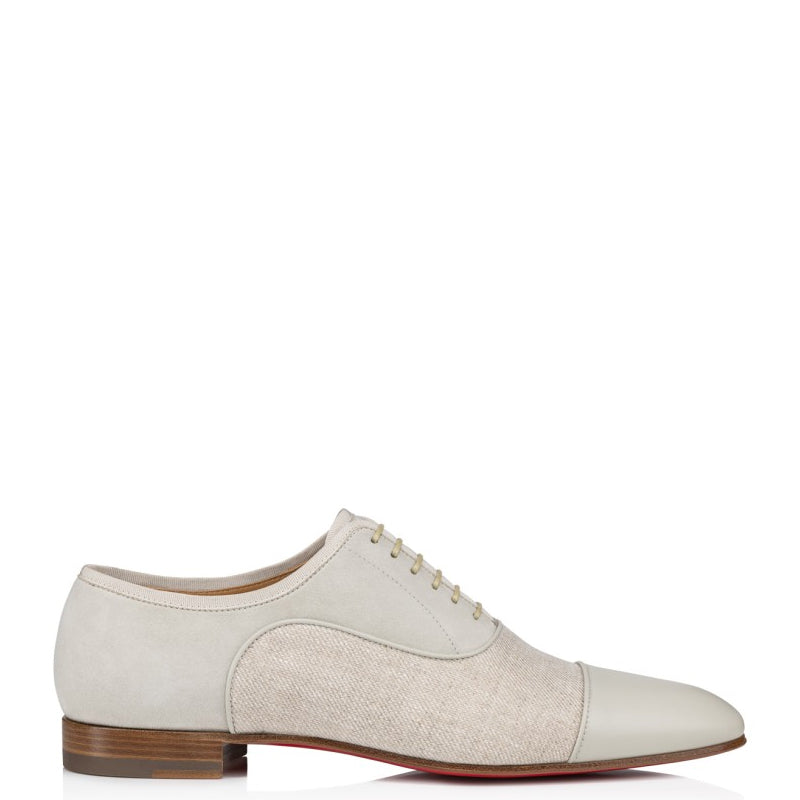 Men Captoe Solid Leather Oxford Shoe Off
