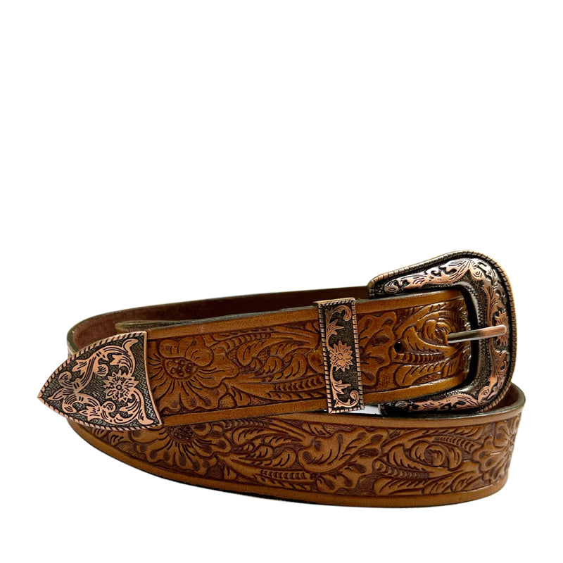 Progettista Cowboy Leather Belt Mocha