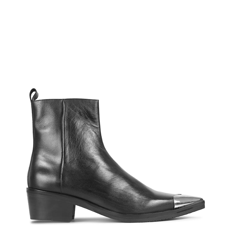 Luxury Premium Metal Toe Leather Boot For Men