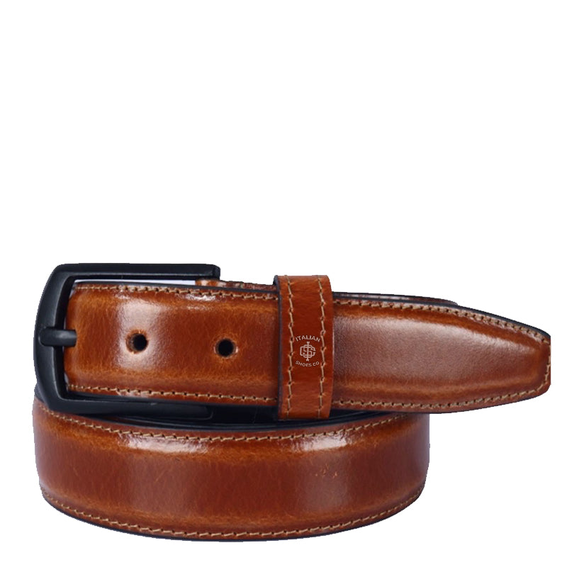Sapid Ombra Leather Belt Yellow