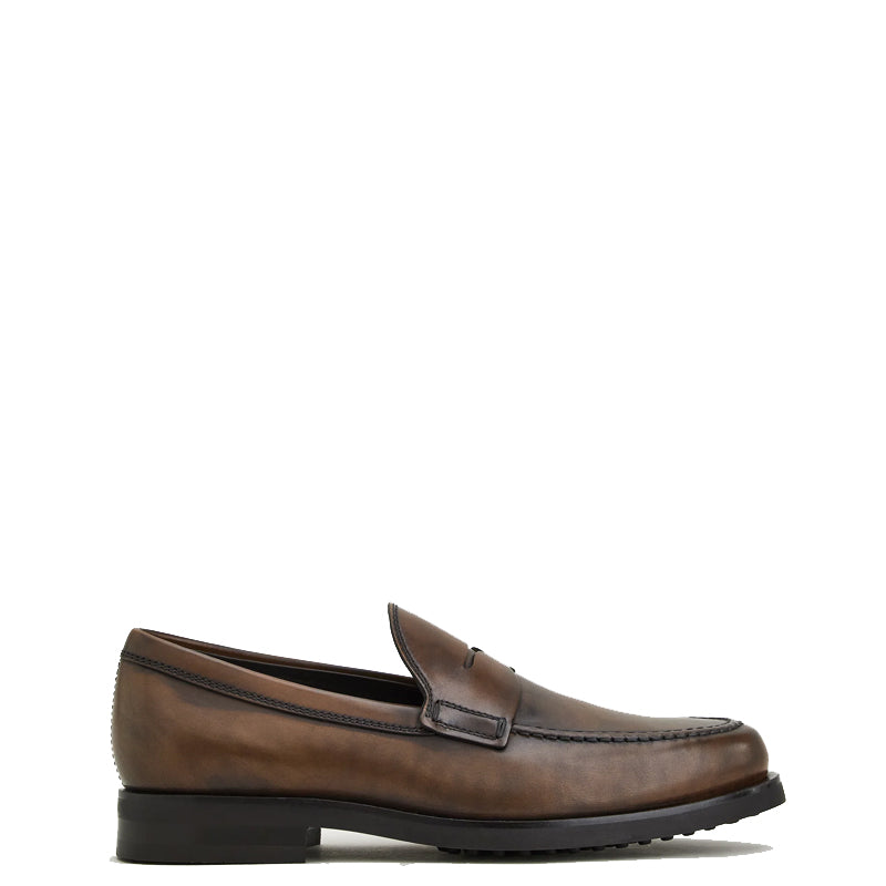 Classic Penny Solid Leather Loafer